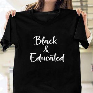 Black  Educated black history month SHIRT38